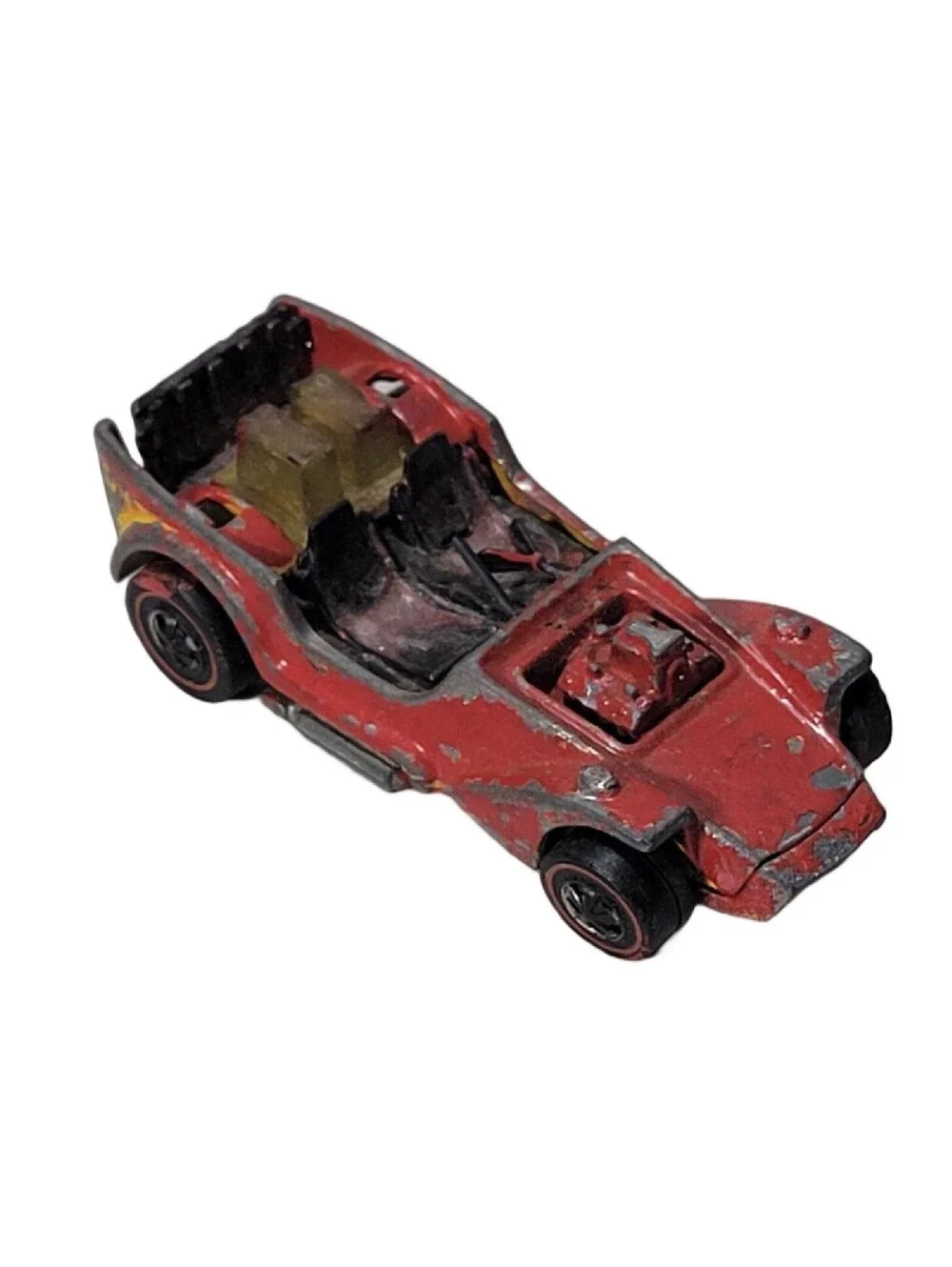 Vintage Hot Wheels Redline 1969 DEEP Red Enamel Ice-T